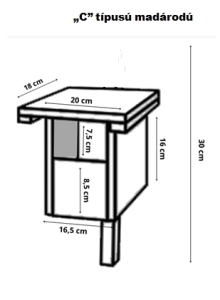 "C" típusú madárodú 